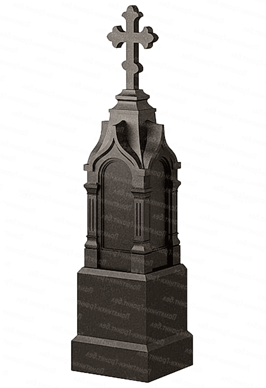 Памятник с крестом в Браслав на могилу фото