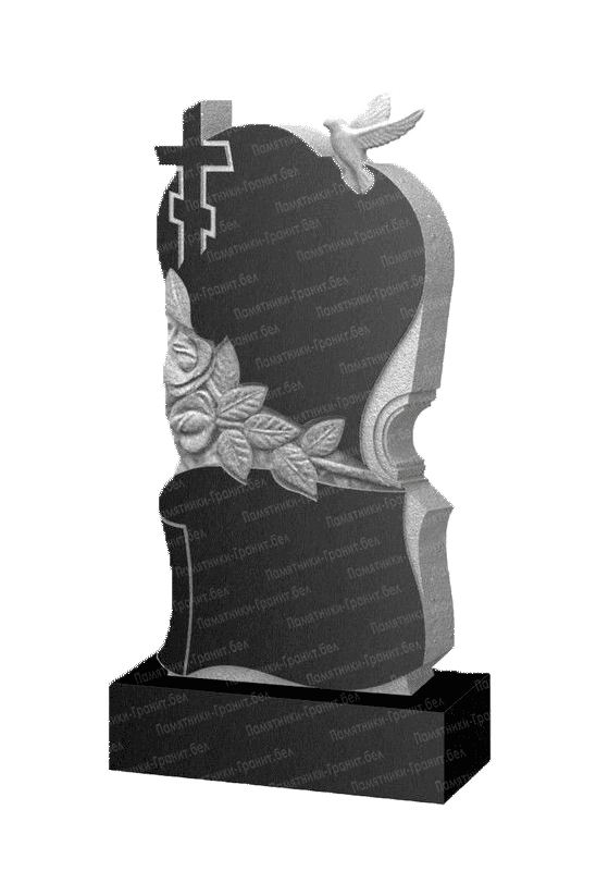 Памятник с крестом на могилу фото